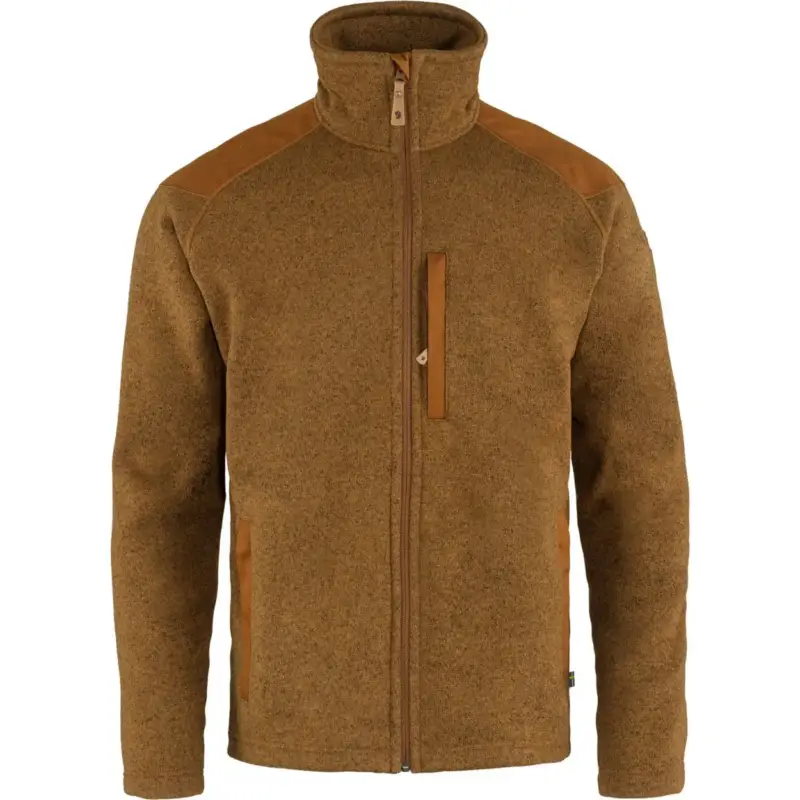 Nie przegap Polar męski Fjallraven Buck Fleece - Chestnut