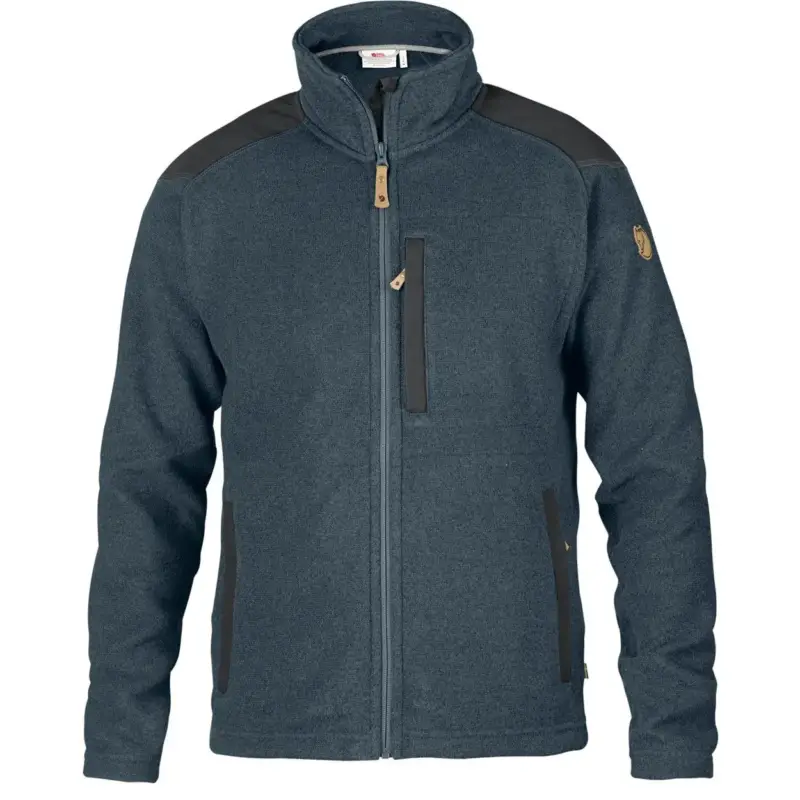 Polar męski Fjallraven Buck Fleece - Graphite Tylko do końca tygodnia
