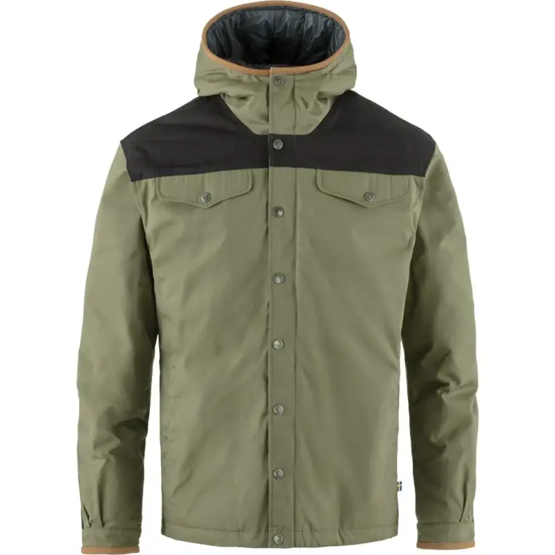 Kurtka puchowa męska Fjallraven Greenland No. 1 Down Jacket - Green/Dark Grey Tylko dziś