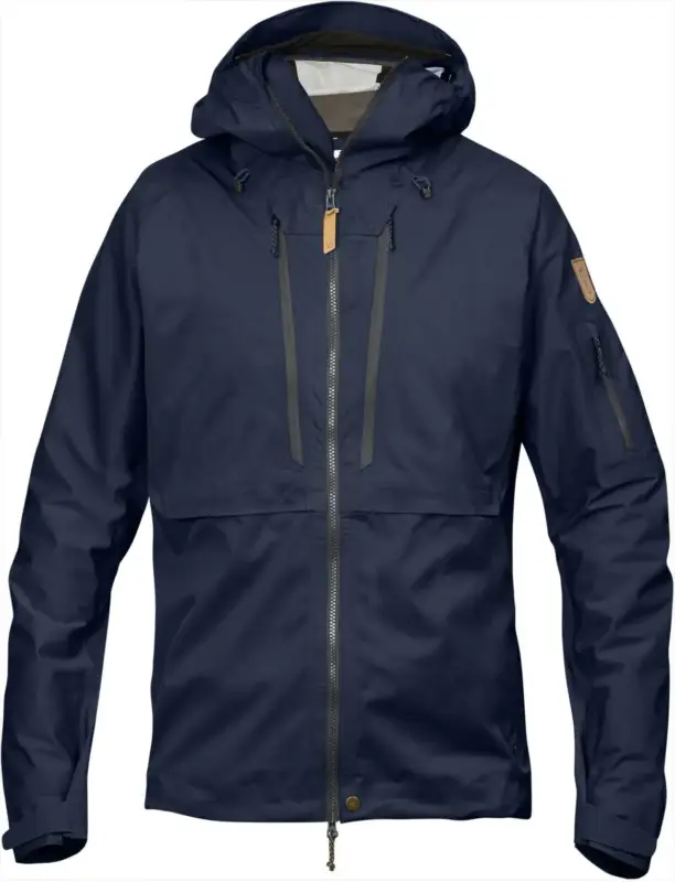 Kurtka membranowa męska Fjallraven Keb Eco-Shell - Dark Navy Wyjątkowa oferta