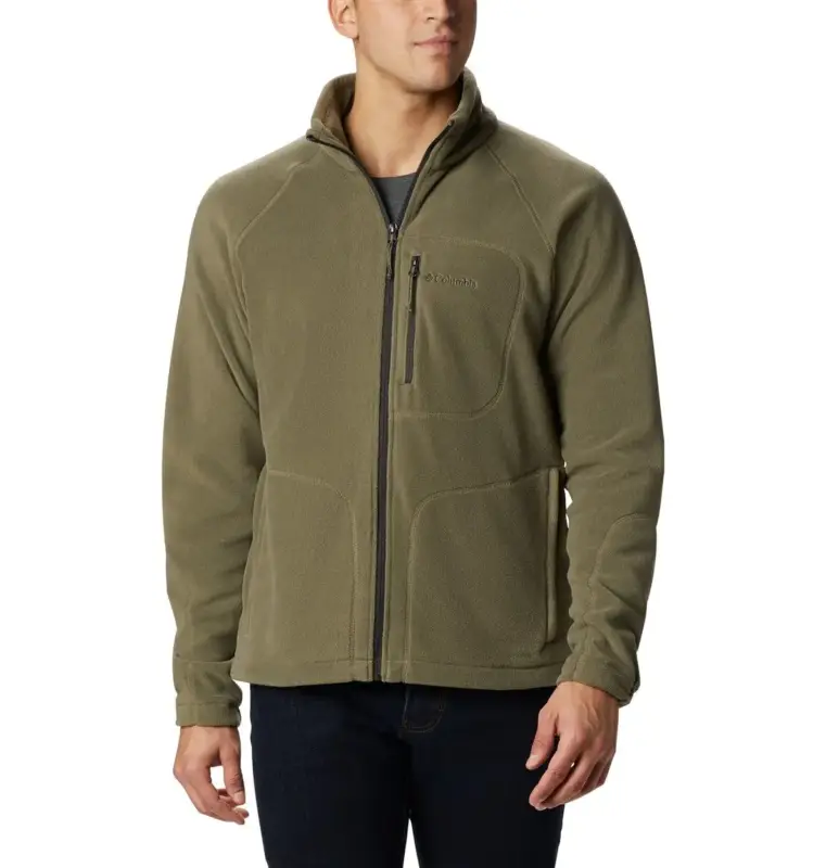 Polar męski Columbia Fast Trek™ II Full Zip Fleece - Stone Green Nie przegap