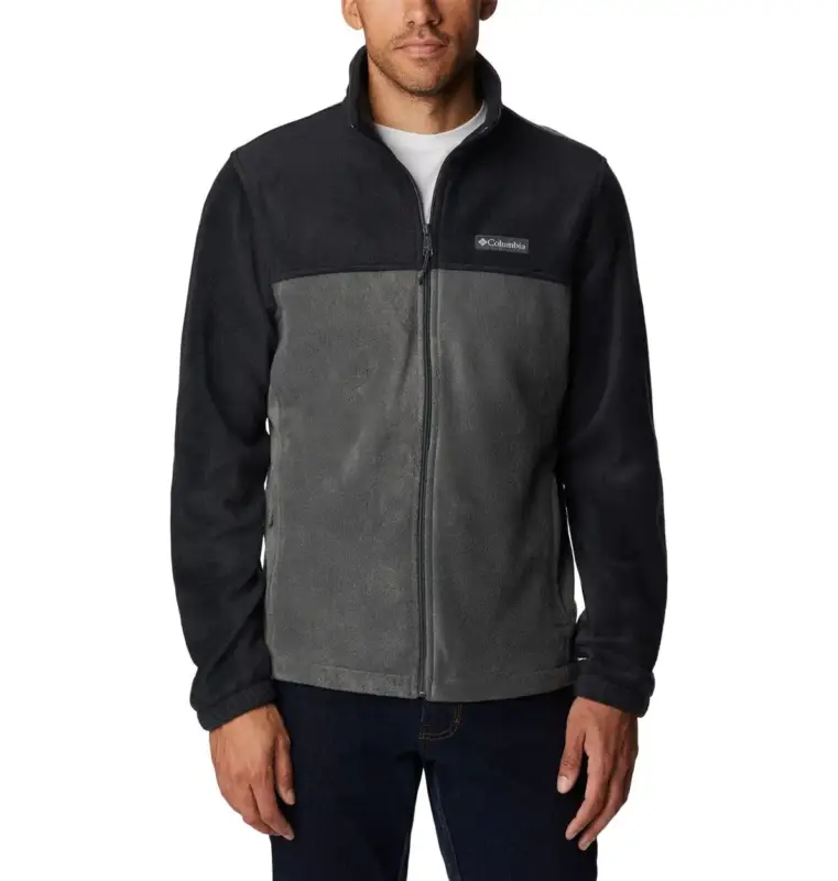 Ekspresowa dostawa Polar męski Columbia Steens Mountain™ Full Zip 2.0 - Black, Grill