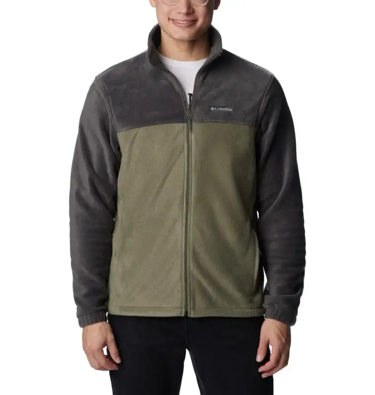 Polar męski Columbia Steens Mountain™ Full Zip 2.0 - Shark, Stone Green Wyprzedaż