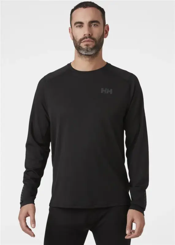 Bluza termoaktywna męska Helly Hansen LIFA ACTIVE CREW - Black Promocja