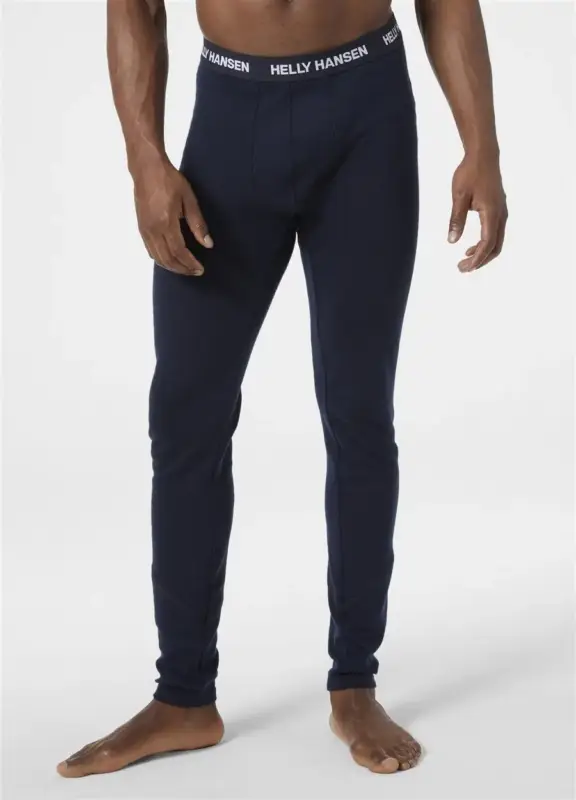 Ograniczona ilość Legginsy termoaktywne z merino męskie Helly Hansen LIFA MERINO MIDWEIGHT PANT - Navy