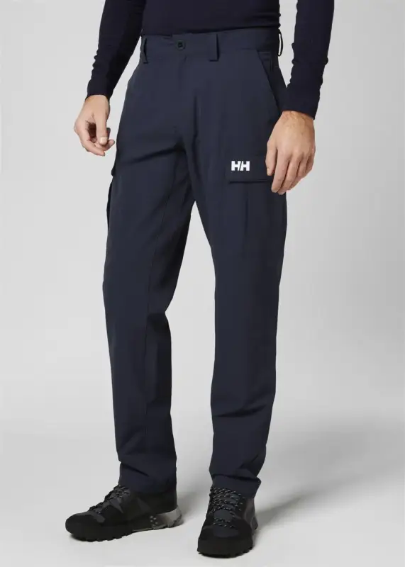 Sprawdź teraz Spodnie szybkoschnące męskie Helly Hansen Hh Qd Cargo Pant - Navy