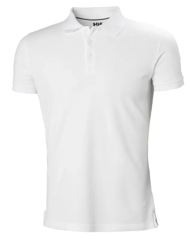 Koszulka bawełniana męska Helly Hansen Crew Polo - White Dodaj do koszyka