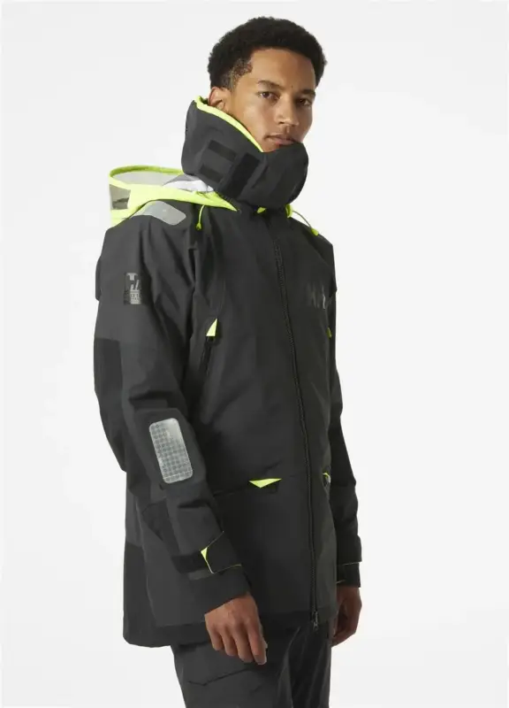 Sztormiak męski Helly Hansen ÆGIR RACE JACKET 2.0 - Ebony Kup teraz