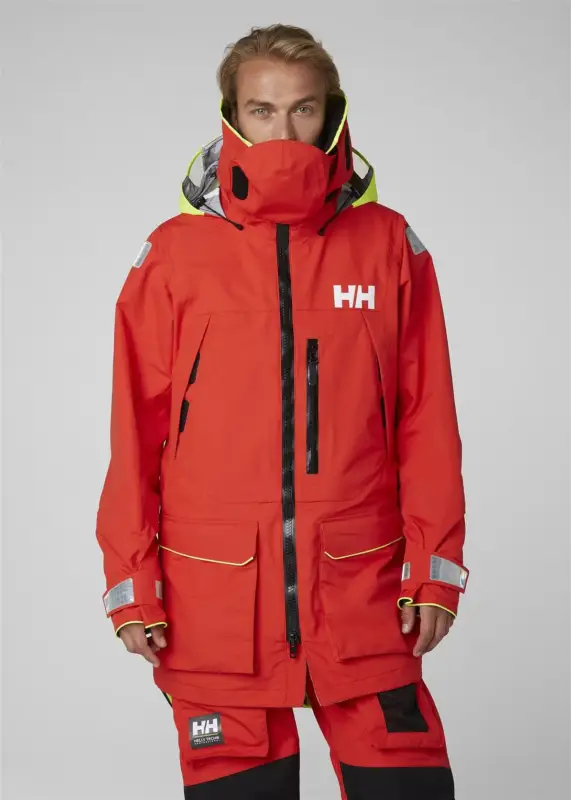 Sztormiak męski Helly Hansen AEgir Ocean Jacket - Alert Red Hit cenowy
