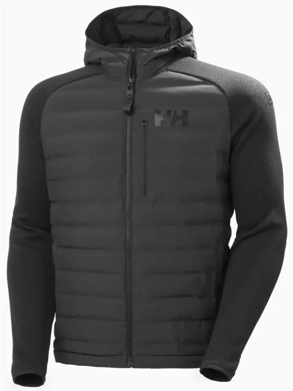 Kurtka ocieplana męska Helly Hansen ARCTIC OCEAN HYBRID INSULATOR - Ebony Nie przegap