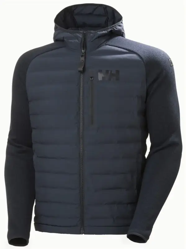 Kurtka ocieplana męska Helly Hansen ARCTIC OCEAN HYBRID INSULATOR - Navy Rabat