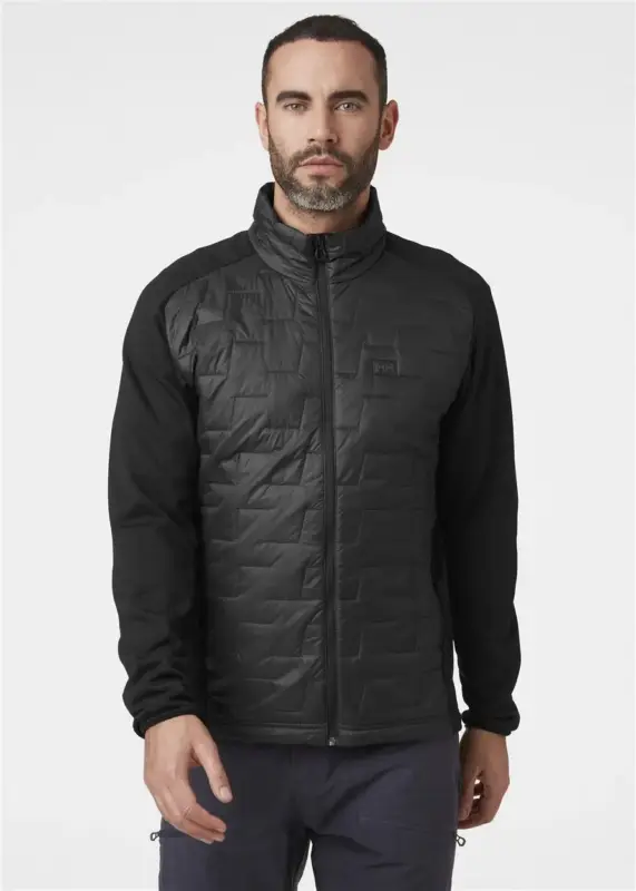 Kurtka ocieplana męska Helly Hansen LIFALOFT HYBRID INSULATOR - Black Tani