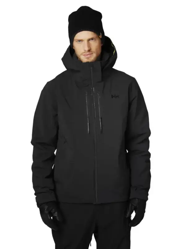 Kurtka narciarska męska Helly Hansen ALPHA LIFALOFT - Black Sprawdź teraz