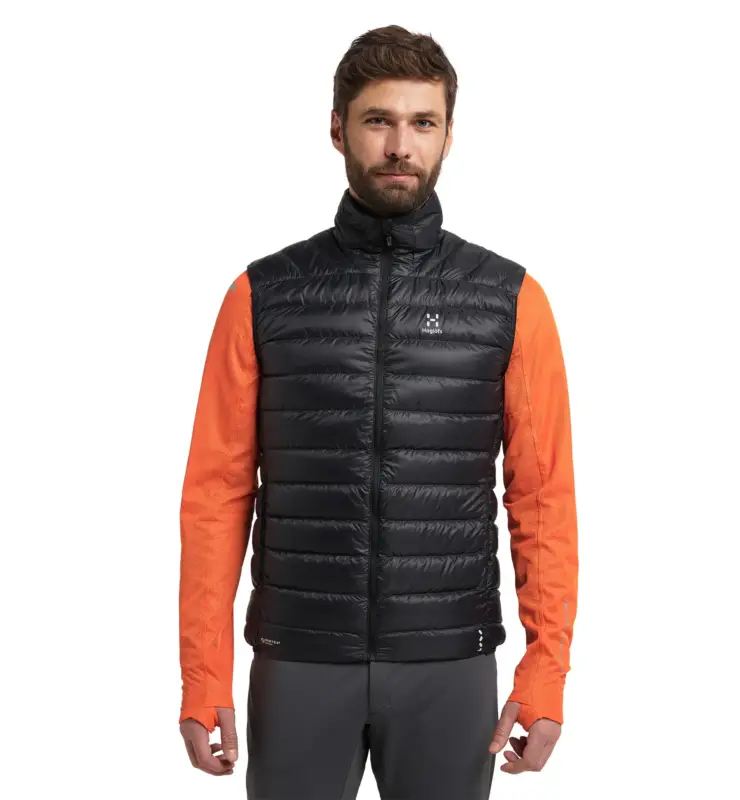 Kamizelka puchowa męska Haglofs L.I.M Down Vest - True Black Szybka wysyłka