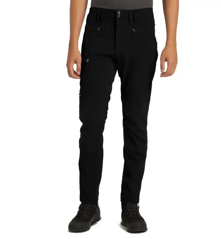 Rabat Spodnie softshellowe męskie Haglofs Mid Slim Pant - True Black