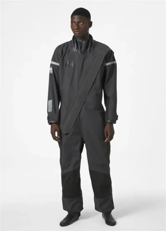 Kombinezon męski Helly Hansen Waterwear Drysuit - Ebony Oferta czasowa