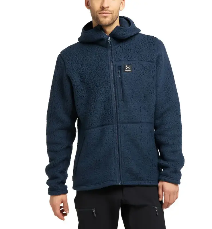 Polar męski Pile Hood Men Haglofs - Tarn Blue Tylko do końca tygodnia