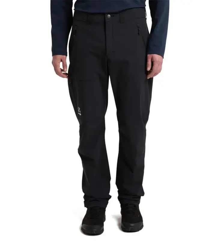 Spodnie softshellowe męskie Haglöfs Morän Softshell Standard Pant - True Black Okazja