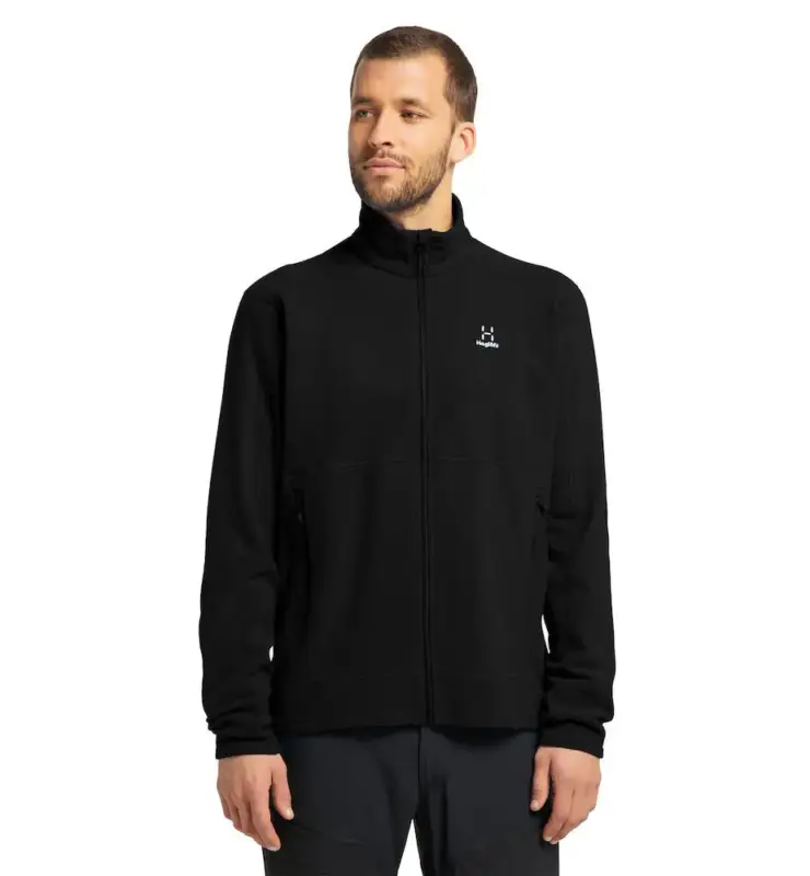 Bluza męska Buteo Mid Jacket Men Haglofs - True Black Taniej