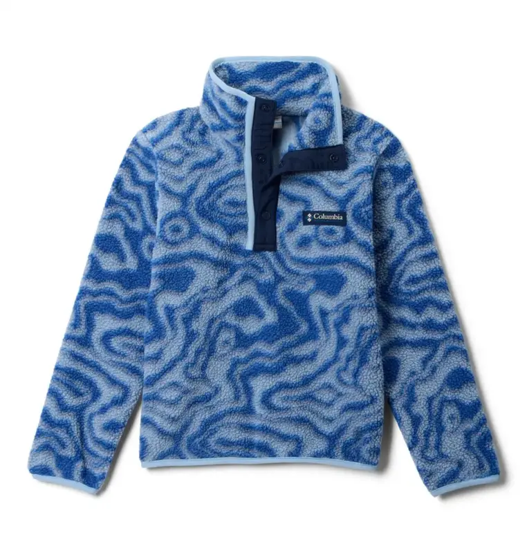 Okazja Polar dziecięcy Columbia Helvetia™ II Printed Half Snap Fleece - Mountain Blue