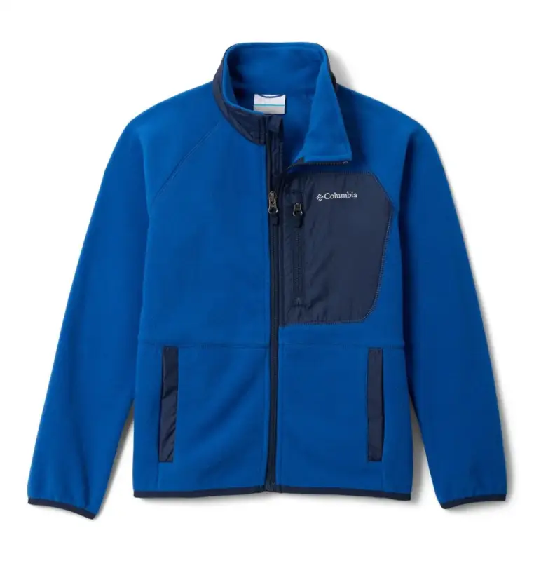 Dostępne od ręki Polar dziecięcy Columbia Fast Trek™ V Full Zip - Mountain Blue