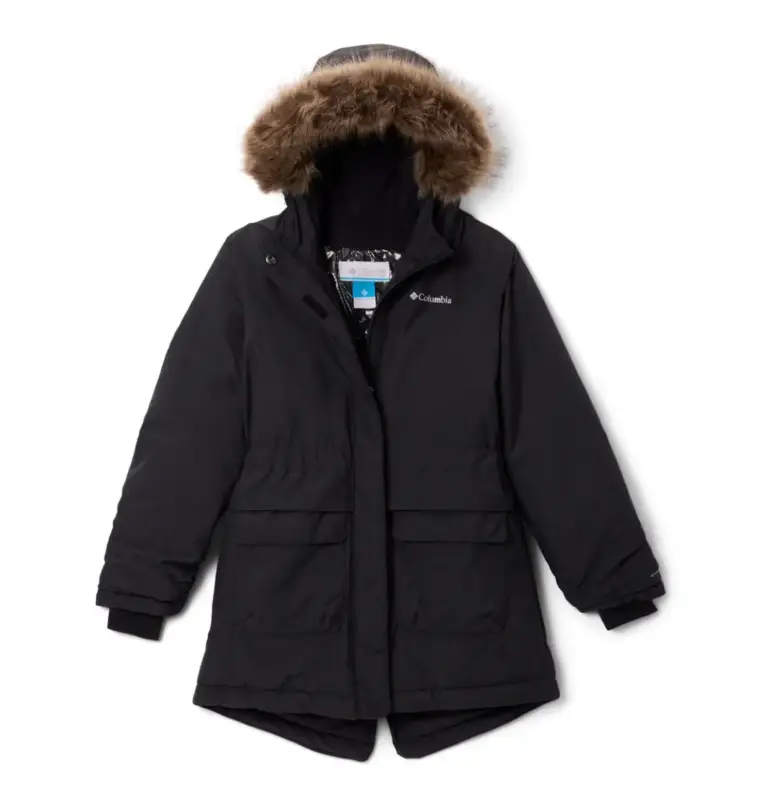 Kurtka ocieplana dziewczęca Columbia Nordic Strider™ II Jacket - Black Do wyczerpania zapasów