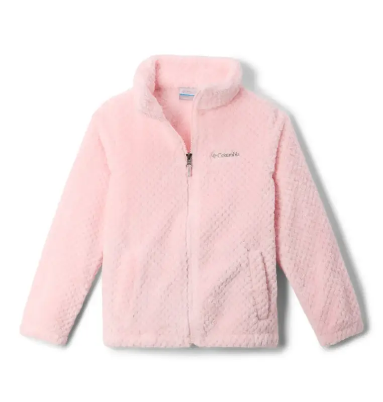 Polar dziewczęcy Columbia Fire Side™ Sherpa Full Zip - Satin Pink Tani