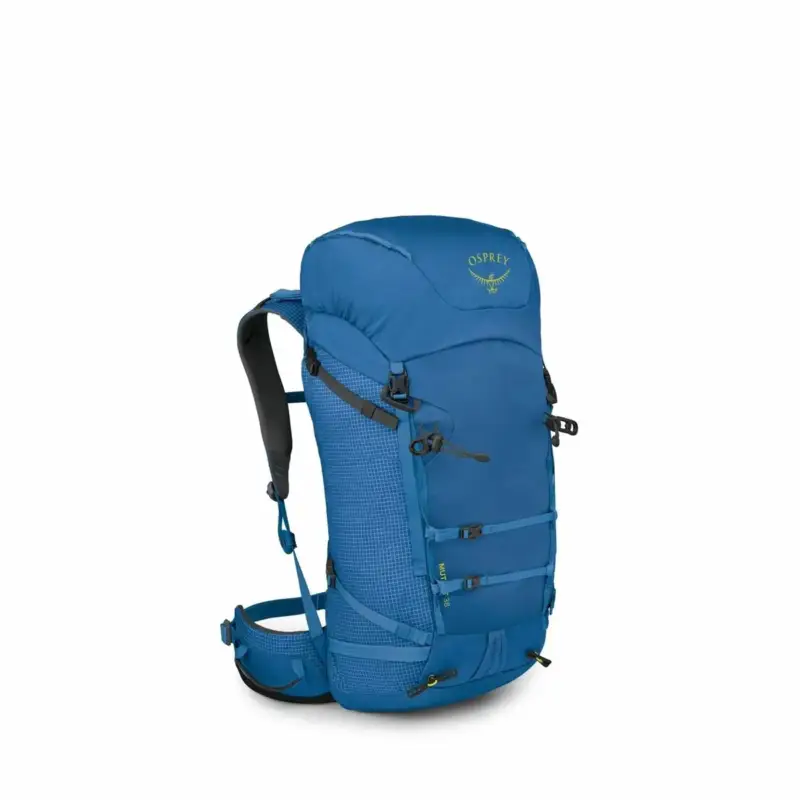 Darmowy zwrot Plecak wspinaczkowy unisex Osprey Mutant 38 - Blue Flame