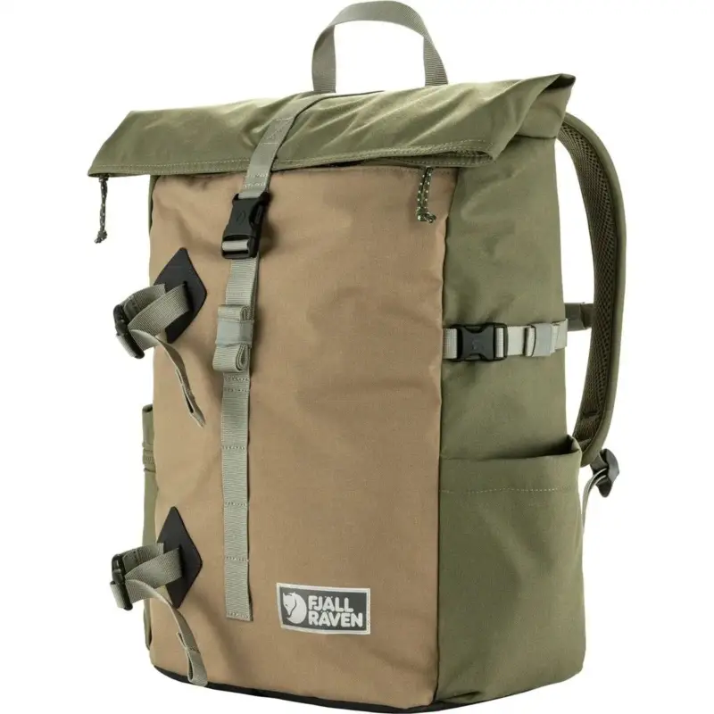 Ostatnia szansa Plecak turystyczny Fjallraven Vardag Foldsack 25 - Green/Clay