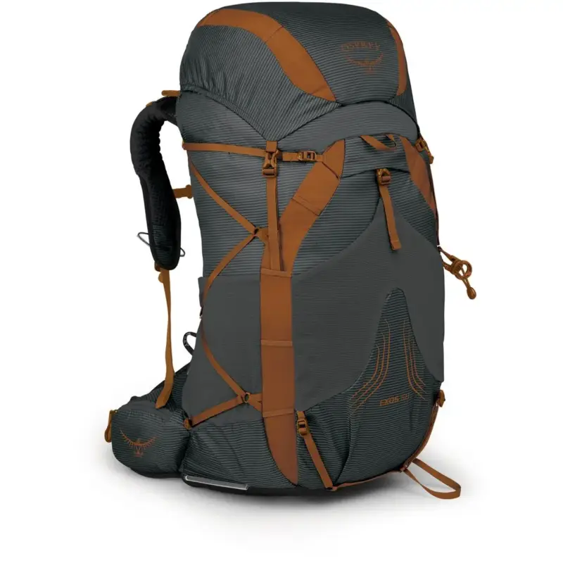 Bestseller Plecak wyprawowy superlekki męski Osprey Exos 58 - Dark Charcoal Grey