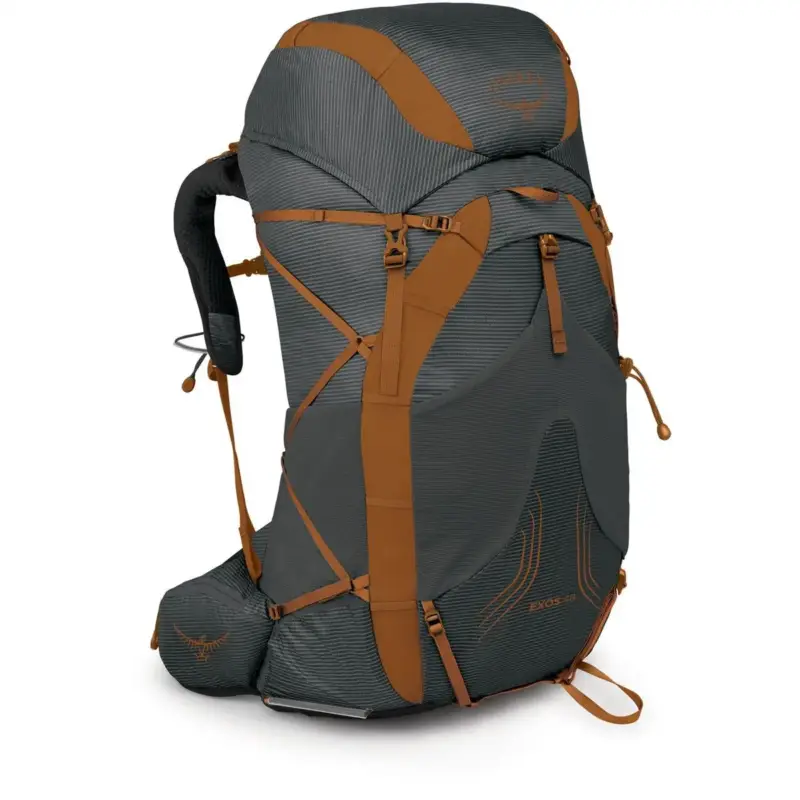 Nowy Plecak turystyczny superlekki męski Osprey Exos 48 - Dark Charcoal Grey