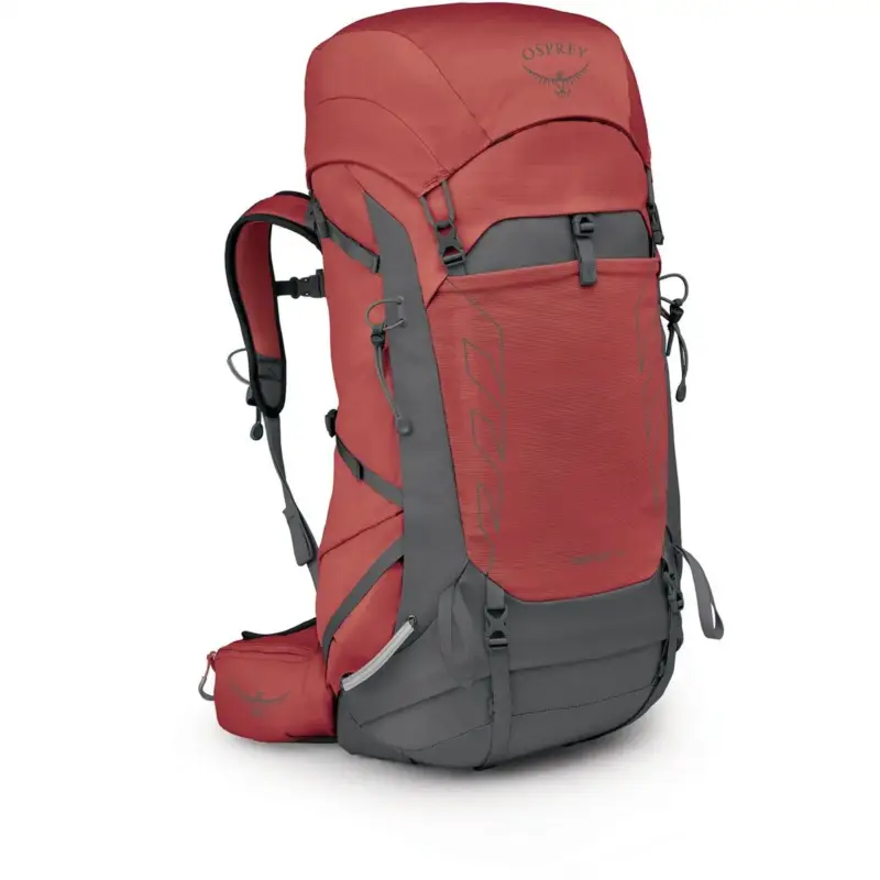 Plecak turystyczny damski Osprey Tempest 44 - Red Pampas/Coal Grey Premium