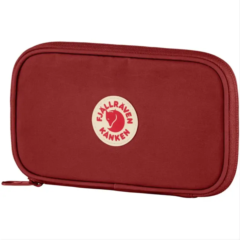 Dostępne od ręki Portfel podróżny Fjallraven Kånken Travel Wallet - Ox Red