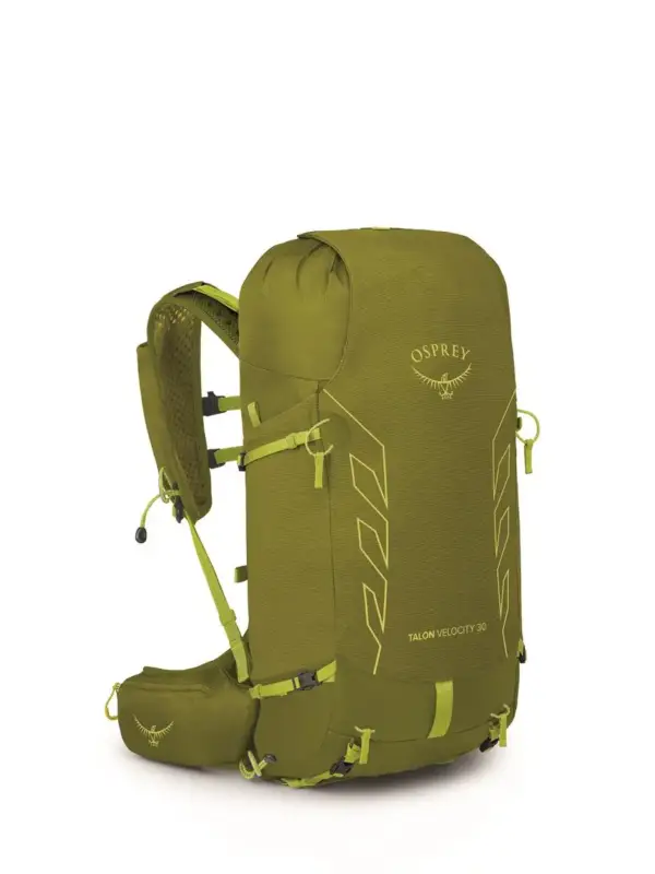 Plecak turystyczny męski Osprey Talon Velocity 30 - Matcha Green/Lemongrass Ograniczona ilość