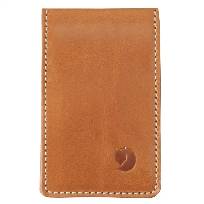 Obniżka ceny Etui skórzane na karty Fjallraven Övik Card Holder Large - Leather Cognac