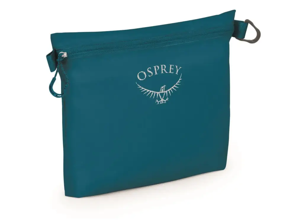 Szybka dostawa Worek do przechowywania Osprey Ultralight Zipper Sack Medium - Waterfront Blue
