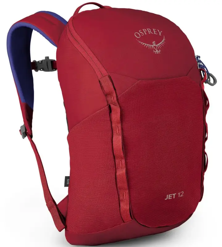 Szybka wysyłka Plecak turystyczny młodzieżowy Osprey Jet 12 - Cosmic Red