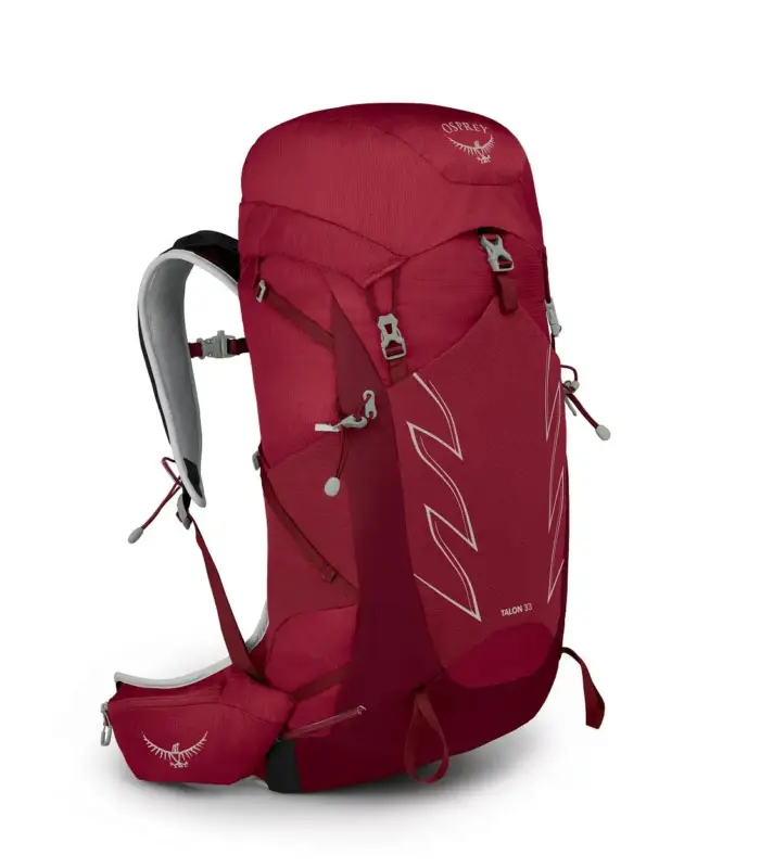 Plecak turystyczny męski Osprey Talon 33 - Cosmic Red Wybór klientów