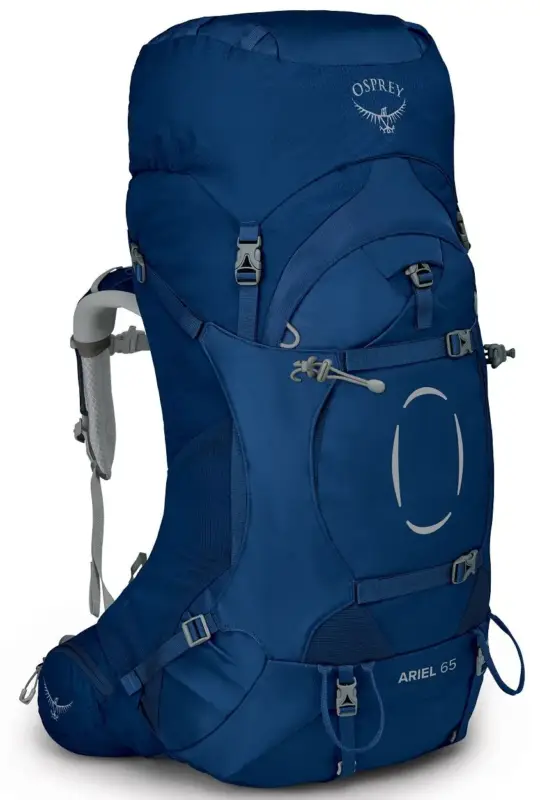 Darmowy zwrot Plecak wyprawowy damski Osprey Ariel 65 - Ceramic Blue