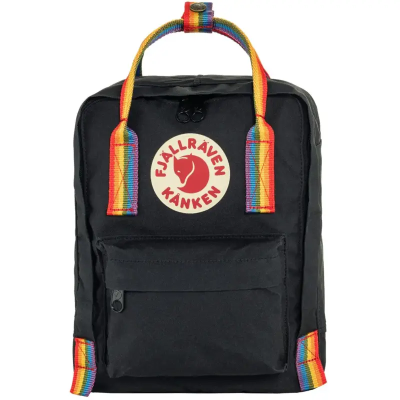 Najlepsza cena Plecak Fjallraven Kånken Rainbow Mini - Black