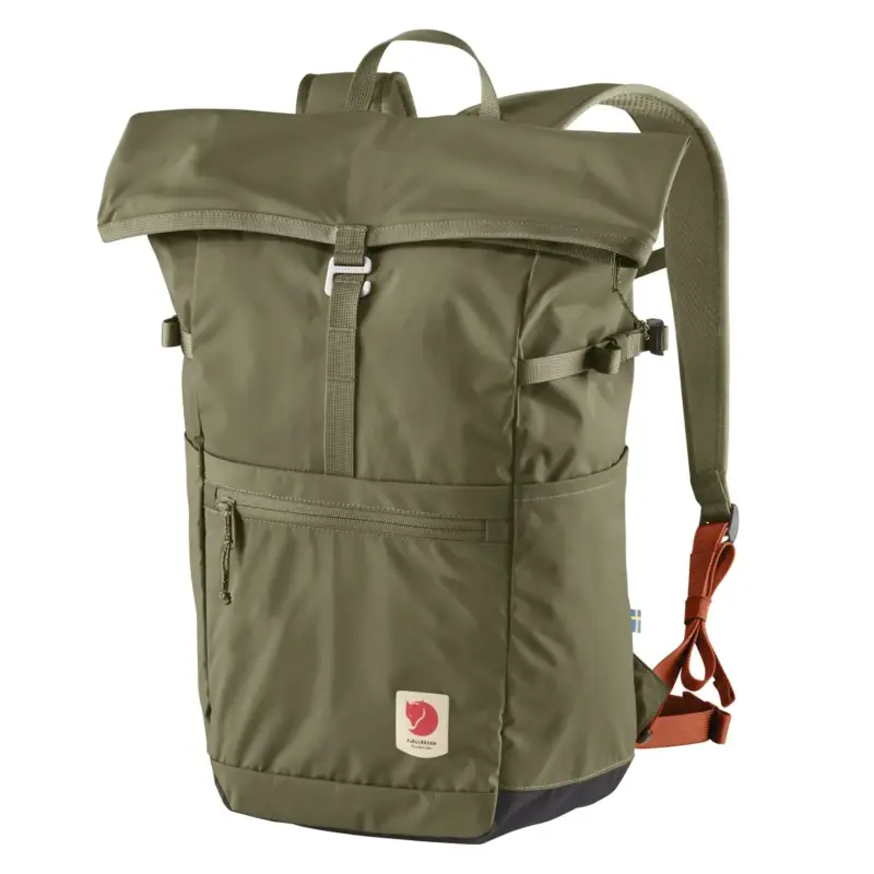 Dostępne od ręki Plecak turystyczny Fjallraven High Coast Foldsack 24 - Green