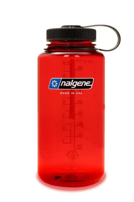 Butelka Nalgene 32 oz (1L) Wide Mouth - Red Premium