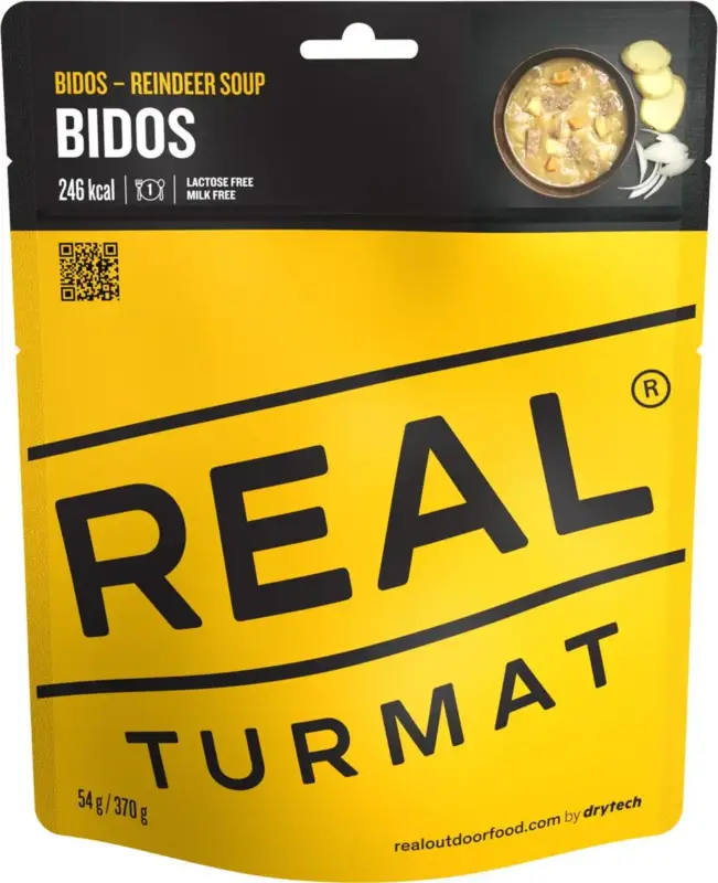 Danie liofilizowane Real Turmat - Zupa z refnifera - Bidos 370 g Promocja