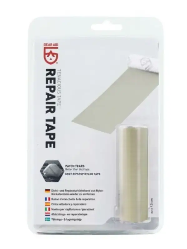 Do wyczerpania zapasów Taśma naprawcza Gear Aid Tenacious Tape Repair Tape Nylon - Grey