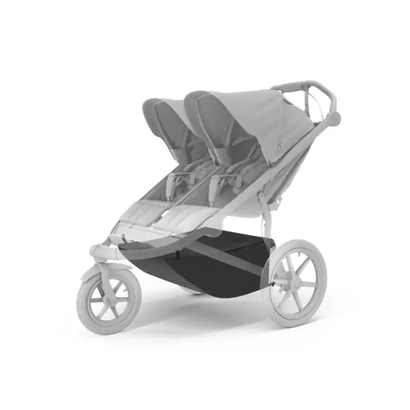 Hit sprzedaży Rozszerzony kosz bagażowy do Thule Urban Glide Double - Black