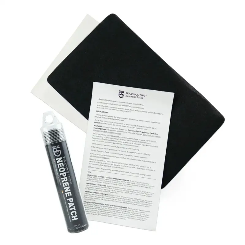 Zestaw naprawczy McNett Tenacious Tape Iron-On Neoprene Patch Wybór klientów