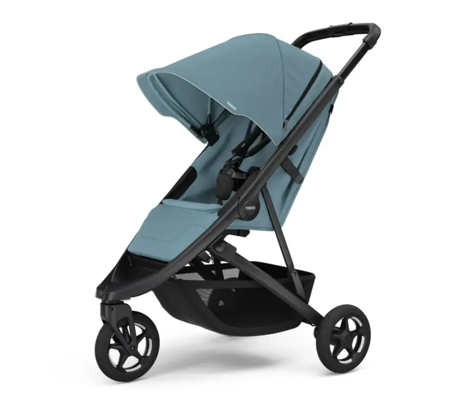 Okazja Wózek spacerowy na każdy teren Thule Spring 2 - Mid Blue