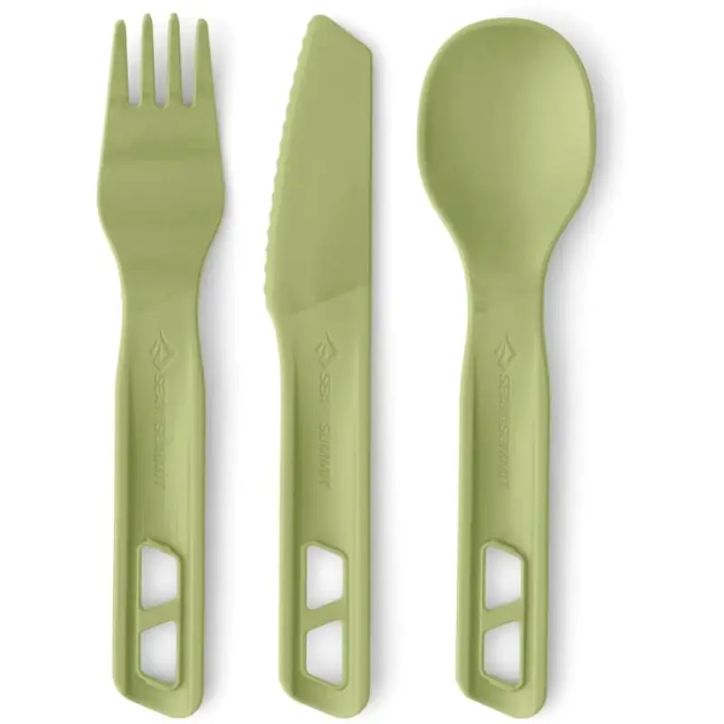 Bezpieczna płatność Zestaw sztućców Sea to Summit Horizon Cutlery - 3 elementy - Tarragon