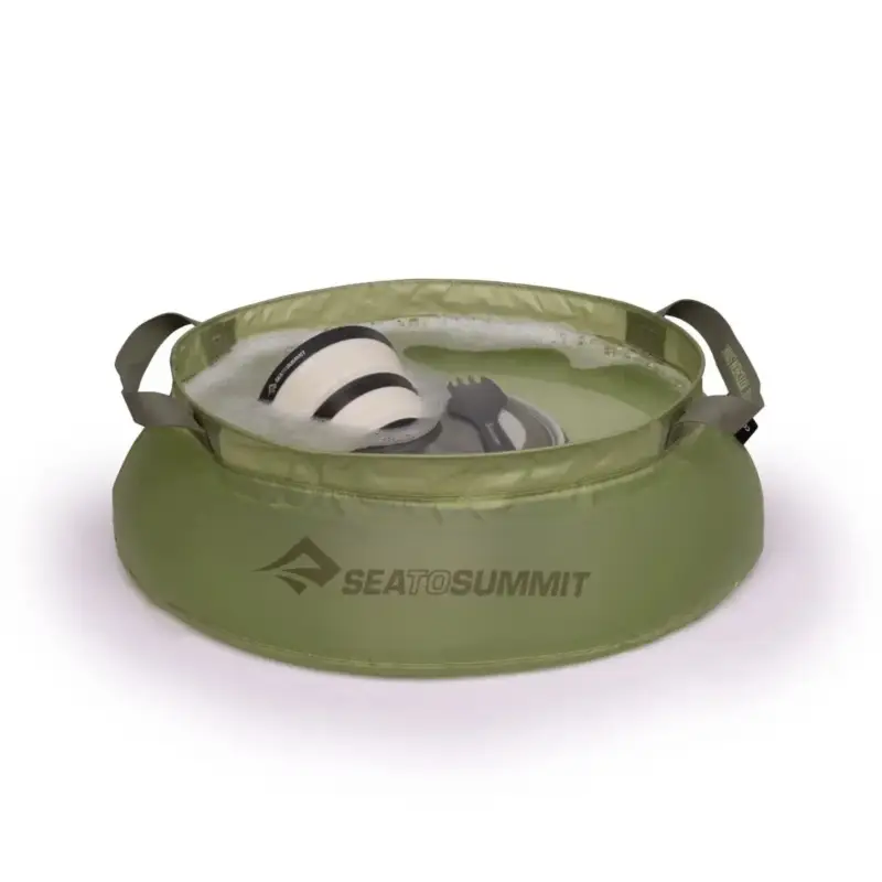 Składany zlew kuchenny Sea to Summit Ultra-Sil Kitchen Sink 10L - Tarragon Ostatnia szansa