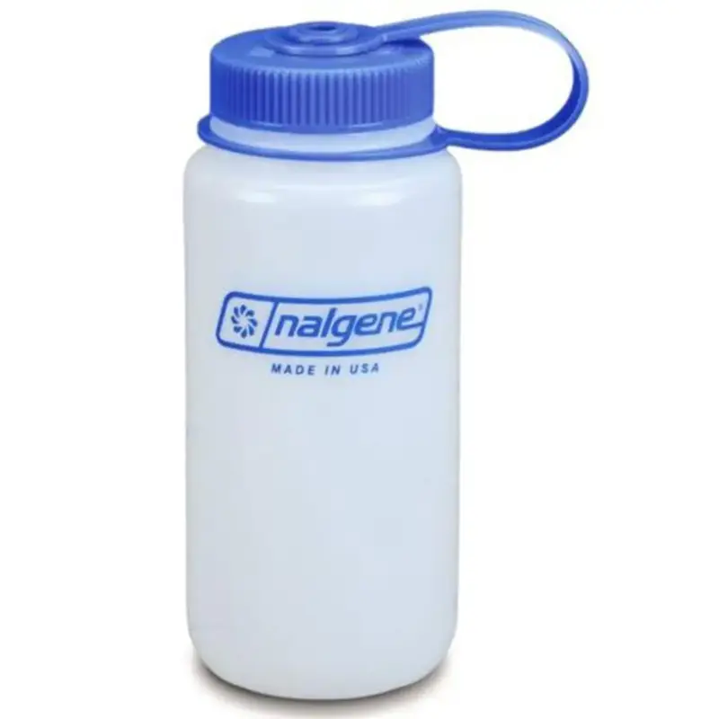 Butelka Nalgene 16oz (0,5L) Wide Mouth Round Loop-Top Bottle - White Oferta